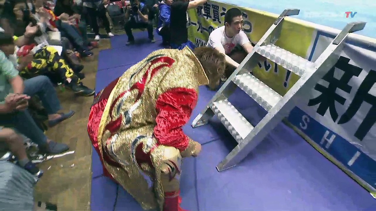 [AJPW] Kento Miyahara (C) vs. Naomichi Marufuji - 05/24/2018 - Triple Crown Championship Match