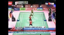 Piala Thomas, Indonesia Melaju ke Semifinal