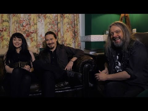 AURI interview - Johana Kurkela, Tuomas Holopainen, & Troy Donockley (part 1)
