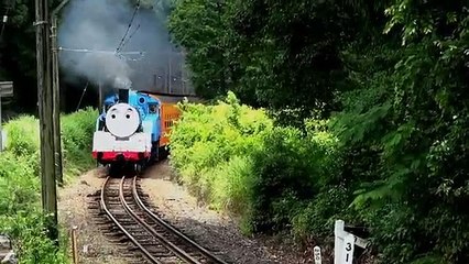 大井川鉄道 SL　きかんしゃトーマスお披露目運転【Japanese Thomas Unveiling run】