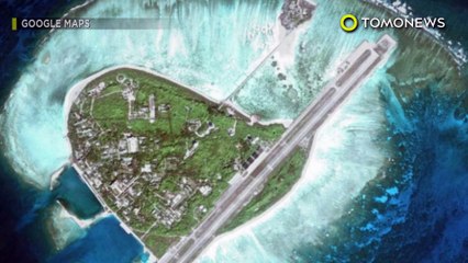 下载视频: Cina letakkan pengebom di pulau Laut Cina Selatan untuk pertama kalinya - TomoNews