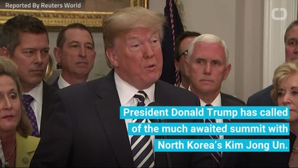 Trump Pulls Put Of North Korean Summit