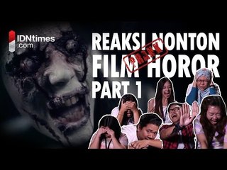 Reaksi Menonton Film Horor (PRANK) pt 1 │IDNtimes.com