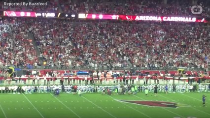 Trump: NFL Players Who Kneel "Shouldn't Be In The Country"