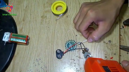 How to make a mini dremel tool  DIY