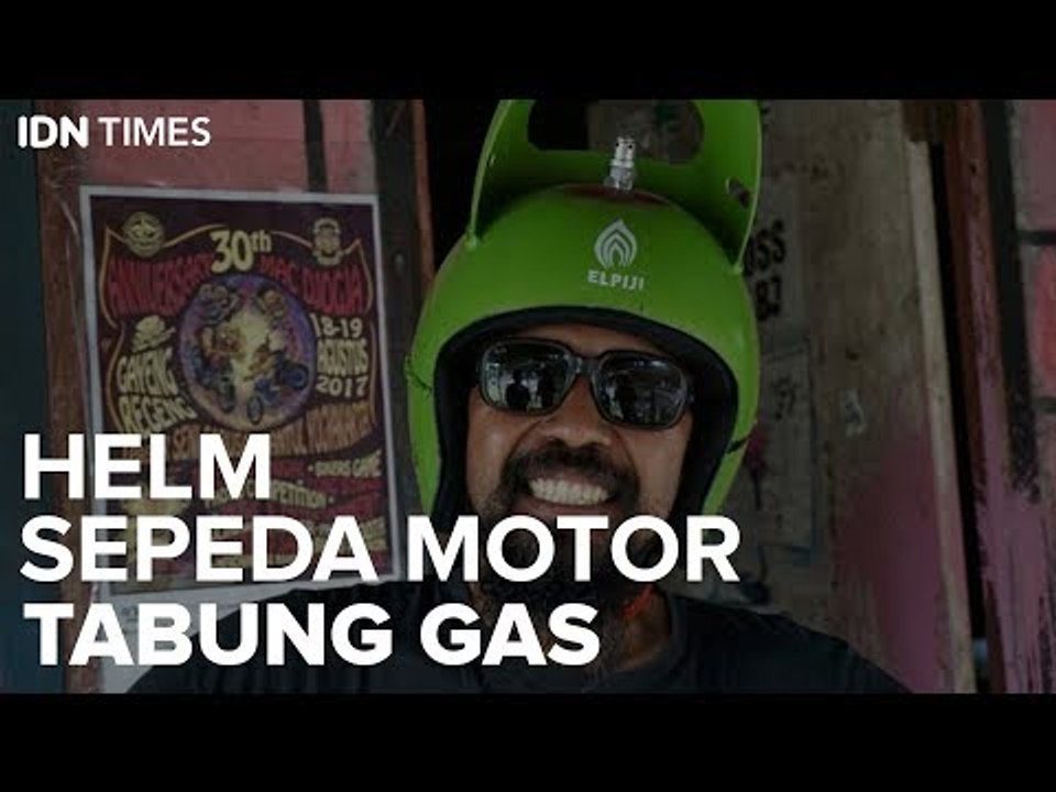 Helm Sepeda Motor Tabung Gas
