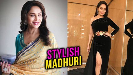 Madhuri Dixit's Rare & Stylish Photos | Marathi Movie Bucket List (2018)