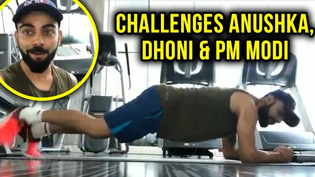 Virat Kohli Accepts Fitness Challenge, Tags Anushka Sharma, Narendra Modi & MS Dhoni