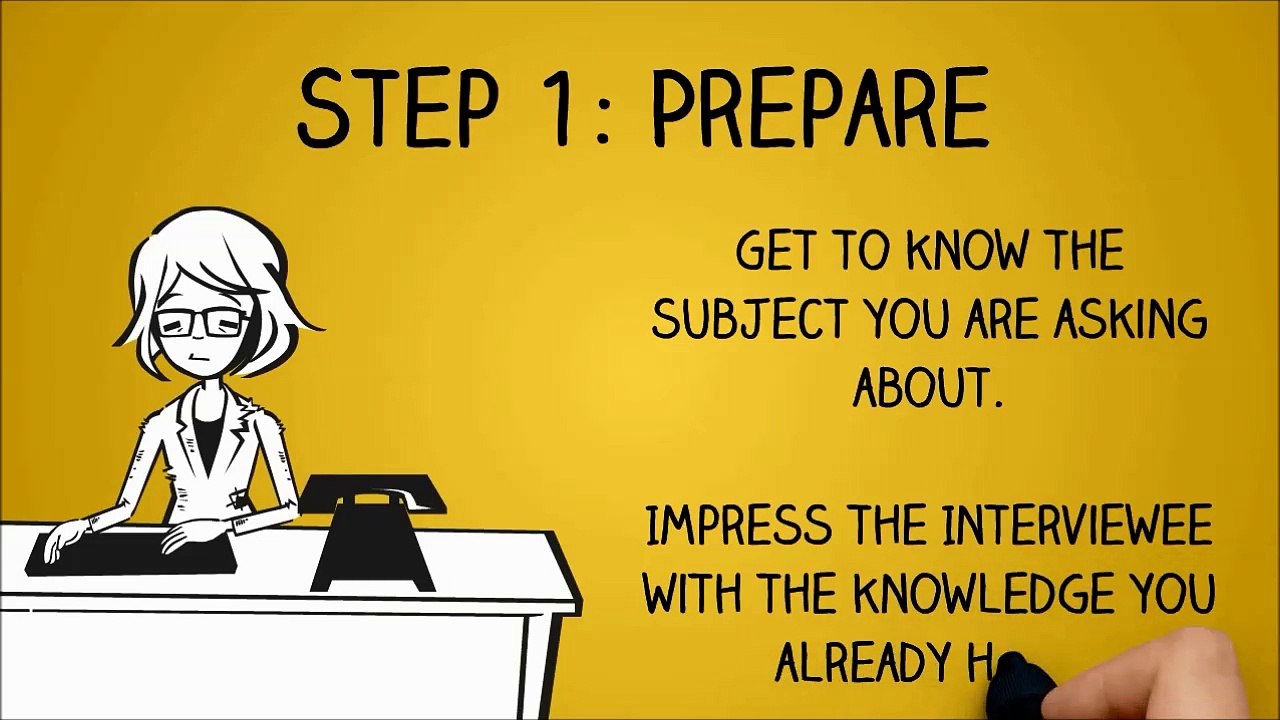 William Almonte - How to Lead an Interview
