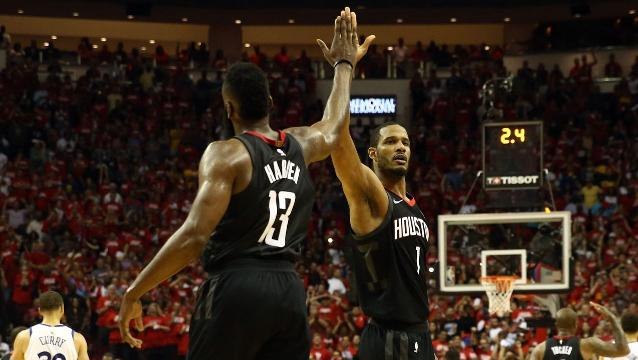 Rockets push defending champion Warriors to brink of elimination