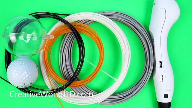 How to Make Star Wars BB-8/ 3D Printing Pen DIY BB8 droid Tutorial