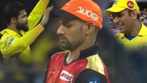 IPL 2018 FINAL :  Ravinder Jadeja cleans Bowled Shikhar Dhawan, MS Dhoni smiles | वनइंडिया हिंदी