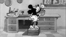 Mickey Mouse, Minnie Mouse, Pluto - The Grocery Boy  (1932)