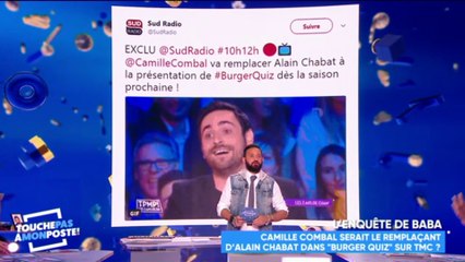 Camille Combal remplaçant d'Alain Chabat dans Burger Quiz sur TMC ?