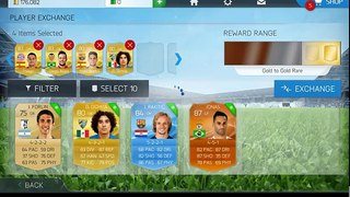 98 lewandowski in a player exchange!!! Best player exchange/pack opening ever! (fifa 16 Android/ios)