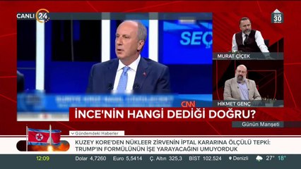 Murat Çiçek'ten Muharrem İnce'ye tepki
