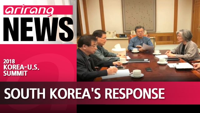 S. Korea's Moon baffled, perplexed by Trump's cancellation of Singapore Summit with N. Korea's Kim Jong-un