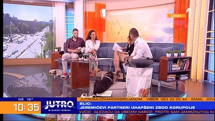 JOSKIMOVIĆKA GOŠĆI REKLA "ŠTA TO KRIJEŠ, OTKOPČAJ SE": Mlada glumica gostovala u "Jutarnjem programu" i nešto je IZVIRILO!