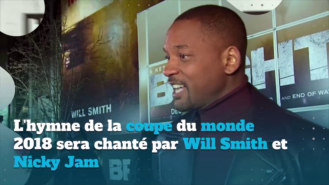 Live it Up: l'hymne de la coupe du monde 2018  chanté par Will Smith et Nicky Jam