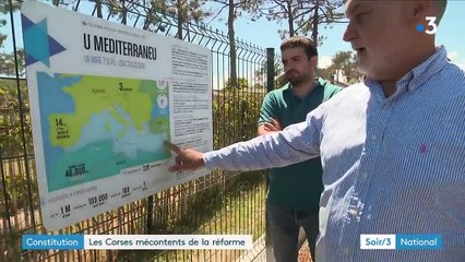 Constitution : les Corses mécontents de la réforme