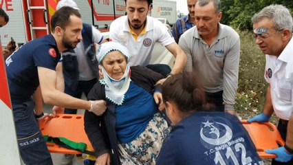 Hasta olan karısını ve kayınpederini hastaneye götürürken kazada hayatını kaybetti