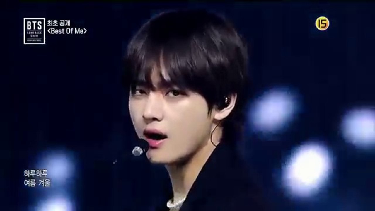 BTS (방탄소년단) - Best Of Me @ BTS COMEBACK SHOW _ HIGHLIGHT REEL