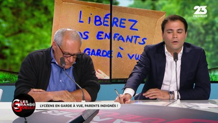 La GG du jour : Lycéens en garde à vue, parents indignés - 25/05