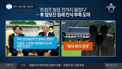 이미 ‘이상기류’ 있었다?