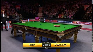 Perry v O'Sullivan FINAL FRAME of the 2017 Masters