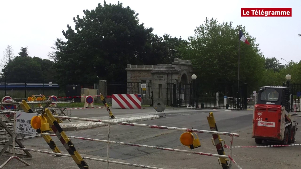 Brest. Un homme armé repéré près du Centre d’instruction naval