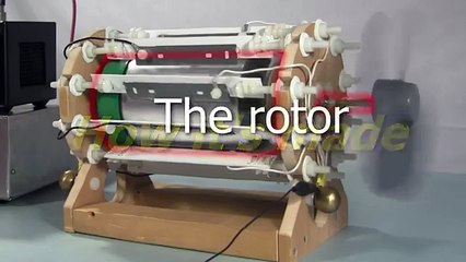How to Make Corona Motor (v2) aka Electrostatic Motor/Atmospheric Motor