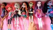 MINHA COLEÇÃO DE MONSTER HIGH!