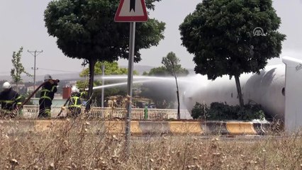 LPG tankeri devrildi: 1 yaralı - KİLİS