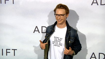 Calum Worthy "Adrift" World Premiere