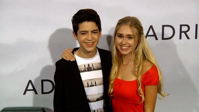 Joshua Rush and Emily Skinner Adrift World Premiere