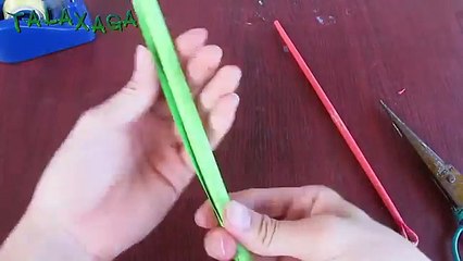 Como hacer un Nunchaku Papel (Nunchucks) | Mira reales