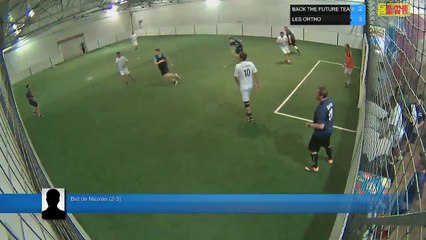 But de Nicolas (2-3) - BACK THE FUTURE TEAM Vs LES ORTHO - 24/05/18 19:00 - LIGUE 2
