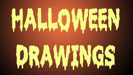Drawing a Scary Clown - Halloween Drawings