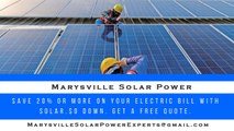 Affordable Solar Energy Marysville WA - Marysville Solar Energy Costs