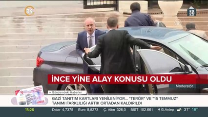 İnce yine alay konusu oldu