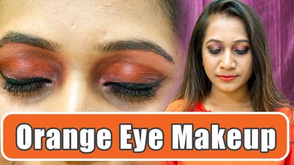 DIY Orange Eye Makeup For A Bold Look | Boldsky