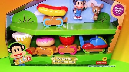 Julius JR Joins Peppa Pig and Paw Patrol on the Train