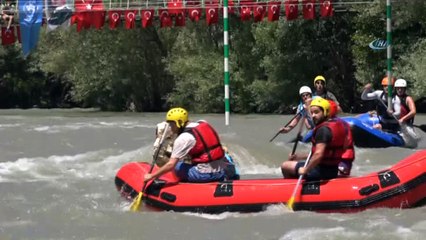 Rafting Türkiye Şampiyonası'nda kıyasıya mücadele