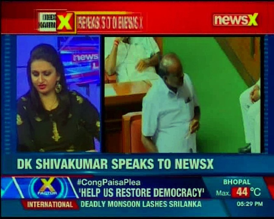 DK Shivakumar speaks to NewsX