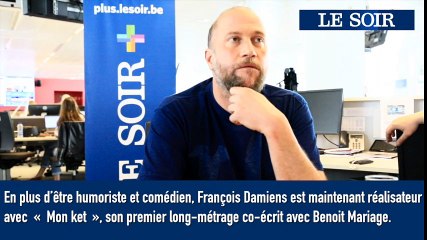 François Damiens  donne une interview au « Soir