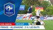 U16, amical : France - Allemagne (2-3), les buts !