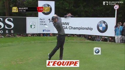 Le deuxième tour de Rory McIlroy à Wentworth - Golf - EPGA