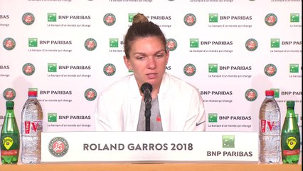 Roland-Garros 2018 - Simona Halep : "Je ne veux pas connaître le tableau"