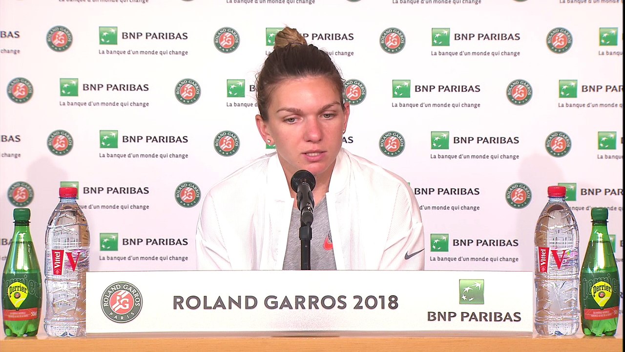 Roland-Garros 2018 - Simona Halep : "Je ne veux pas connaître le tableau"