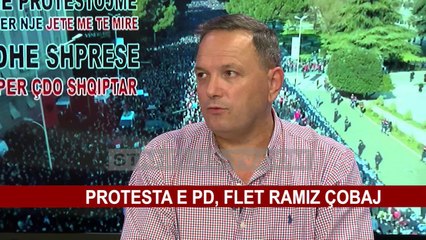 PROTESTA E OPOZITËS, RAMIZ ÇOBAJ: FTOJ QYTETARËT NË PROTESTËN E OPOZITËS